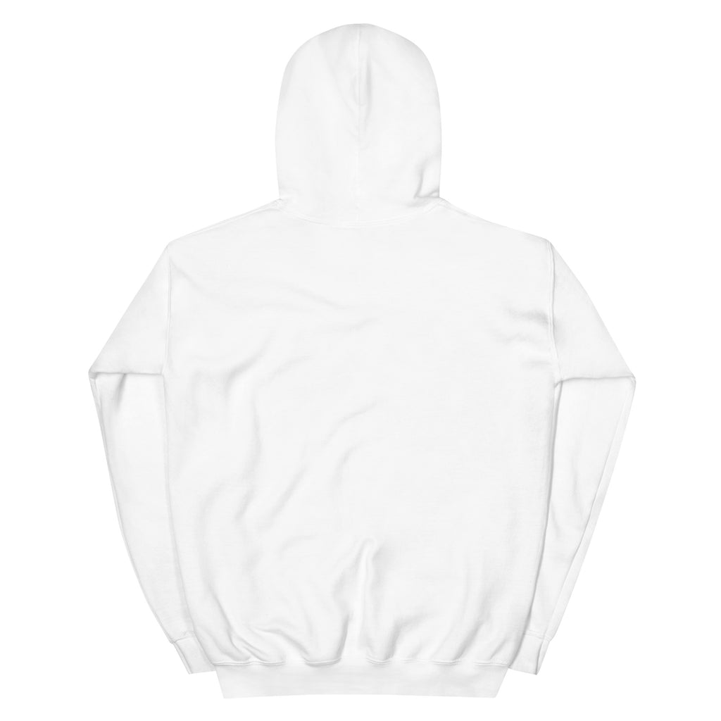 Chicken Freqz Hoodie in White – metaphysical apparel by Freddie Funk
