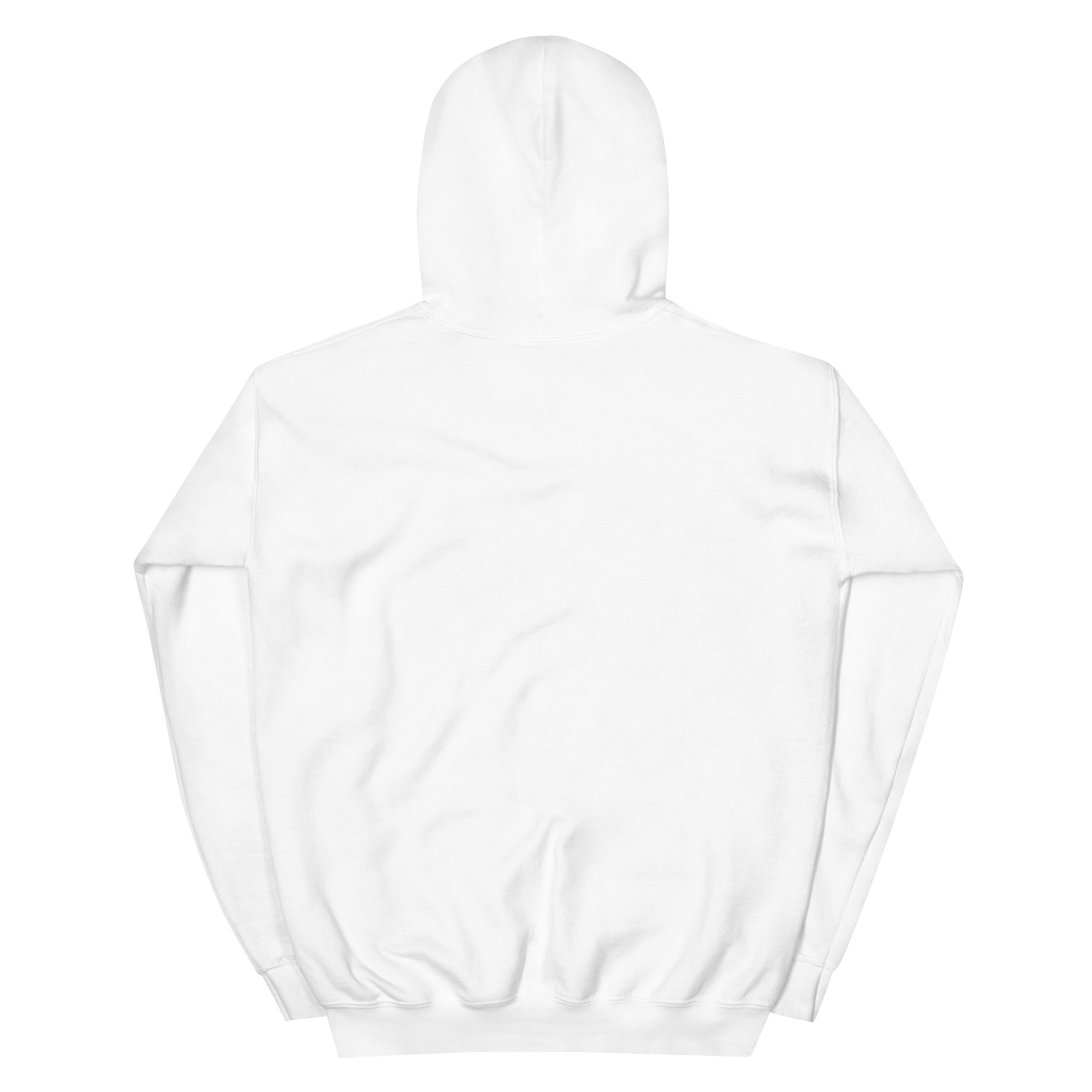 Chicken Freqz Hoodie in White – metaphysical apparel by Freddie Funk
